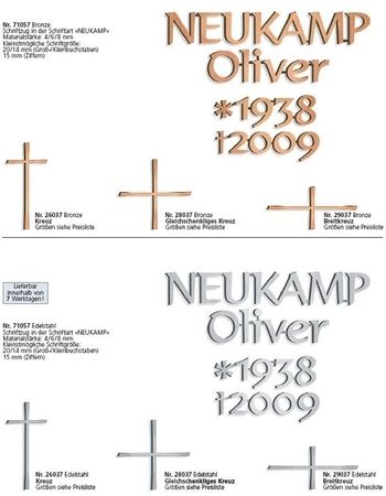 Schriften für ein Grab - Kochdumper Steinwiesen